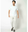 【ACTIVE TAILOR/アクティブテイラー】シルケットスムースクルーネックTシャツ＜接触冷感 / UVカット＞