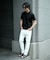 【ACTIVE TAILOR/アクティブテイラー】シルケットスムースクルーネックTシャツ＜接触冷感 / UVカット＞