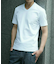 【ACTIVE TAILOR/アクティブテイラー】シルケットスムースVネックTシャツ＜接触冷感 / UVカット＞