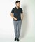 【ACTIVE TAILOR/アクティブテイラー】シルケットスムースVネックTシャツ＜接触冷感 / UVカット＞