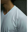 【ACTIVE TAILOR/アクティブテイラー】シルケットスムースVネックTシャツ＜接触冷感 / UVカット＞