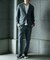 【ACTIVE TAILOR/アクティブテイラー】シルケットスムースVネックTシャツ＜接触冷感 / UVカット＞
