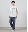 ユニバーサルオーバーオール別注　WINDY JRビンテージ加工プリントTシャツ