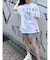 ユニバーサルオーバーオール別注　WINDY JRビンテージ加工プリントTシャツ