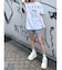 ユニバーサルオーバーオール別注　WINDY JRビンテージ加工プリントTシャツ