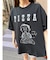 ユニバーサルオーバーオール別注　WINDY JRビンテージ加工プリントTシャツ