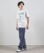 ユニバーサルオーバーオール別注　WINDY JRビンテージ加工プリントTシャツ