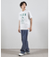 ユニバーサルオーバーオール別注　WINDY JRビンテージ加工プリントTシャツ