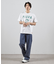 ユニバーサルオーバーオール別注　WINDY JRビンテージ加工プリントTシャツ