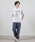 ユニバーサルオーバーオール別注　WINDY JRビンテージ加工プリントTシャツ