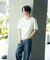 【WEB限定/クールマックス】COOLMAX COTTON BASIC CROPPED TEE