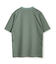 サマーニットコンビVネック半袖Tシャツ