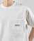 ユニバーサルオーバーオール別注ポケットプリントTシャツ