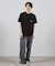 ユニバーサルオーバーオール別注ポケットプリントTシャツ