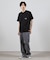 ユニバーサルオーバーオール別注ポケットプリントTシャツ