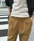 ハイパーストレッチタックワイドテーパードイージーパンツ