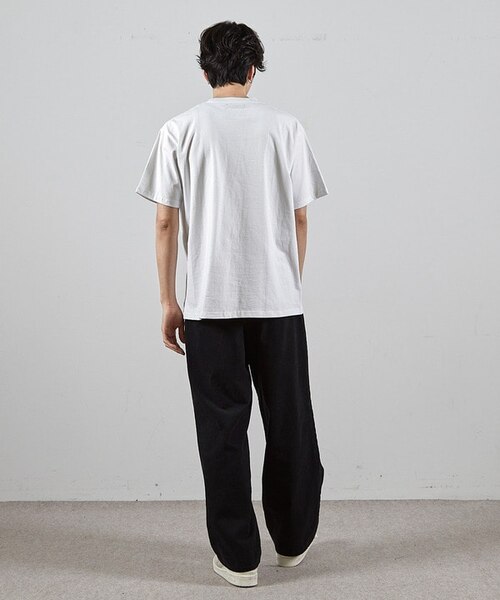 ユニバーサルオーバーオール別注ビンテージ加工プリントTシャツ ユニバーサルオーバーオール別注ビンテージ加工プリントTシャツ
