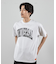 ユニバーサルオーバーオール別注ビンテージ加工プリントTシャツ