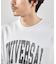 ユニバーサルオーバーオール別注ビンテージ加工プリントTシャツ