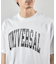 ユニバーサルオーバーオール別注ビンテージ加工プリントTシャツ