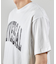 ユニバーサルオーバーオール別注ビンテージ加工プリントTシャツ