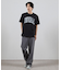 ユニバーサルオーバーオール別注ビンテージ加工プリントTシャツ