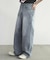 【WEB限定/11.5ozデニム】11.5oz5ポケットワイドストレートパンツ