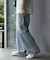 【WEB限定/11.5ozデニム】11.5oz5ポケットワイドストレートパンツ