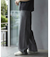 【WEB限定/11.5ozデニム】11.5oz5ポケットワイドストレートパンツ