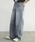 【WEB限定/11.5ozデニム】11.5oz5ポケットワイドストレートパンツ