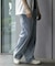【WEB限定/11.5ozデニム】11.5oz5ポケットワイドストレートパンツ