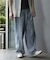 【WEB限定/11.5ozデニム】11.5oz5ポケットワイドストレートパンツ