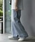 【WEB限定/11.5ozデニム】11.5oz5ポケットワイドストレートパンツ