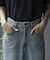 【WEB限定/11.5ozデニム】11.5oz5ポケットワイドストレートパンツ