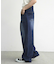 【WEB限定/11.5ozデニム】11.5oz5ポケットワイドストレートパンツ