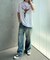 【WEB限定】DENIM BAGGY WIDE PANTS/ルーズフィット/バギーデニムパンツ