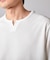リンクスジャガード キーネックTシャツ