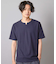 リンクスジャガード キーネックTシャツ