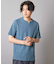 リンクスジャガード キーネックTシャツ