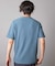 リンクスジャガード キーネックTシャツ
