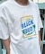 古着風ピグメントロゴプリントTシャツ