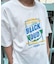 古着風ピグメントロゴプリントTシャツ