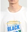 古着風ピグメントロゴプリントTシャツ