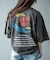 古着風ピグメントロゴプリントTシャツ