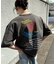 古着風ピグメントロゴプリントTシャツ