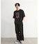 古着風ピグメントロゴプリントTシャツ