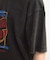 古着風ピグメントロゴプリントTシャツ