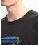 古着風ピグメントロゴプリントTシャツ