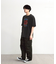 古着風ピグメントロゴプリントTシャツ
