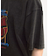 古着風ピグメントロゴプリントTシャツ